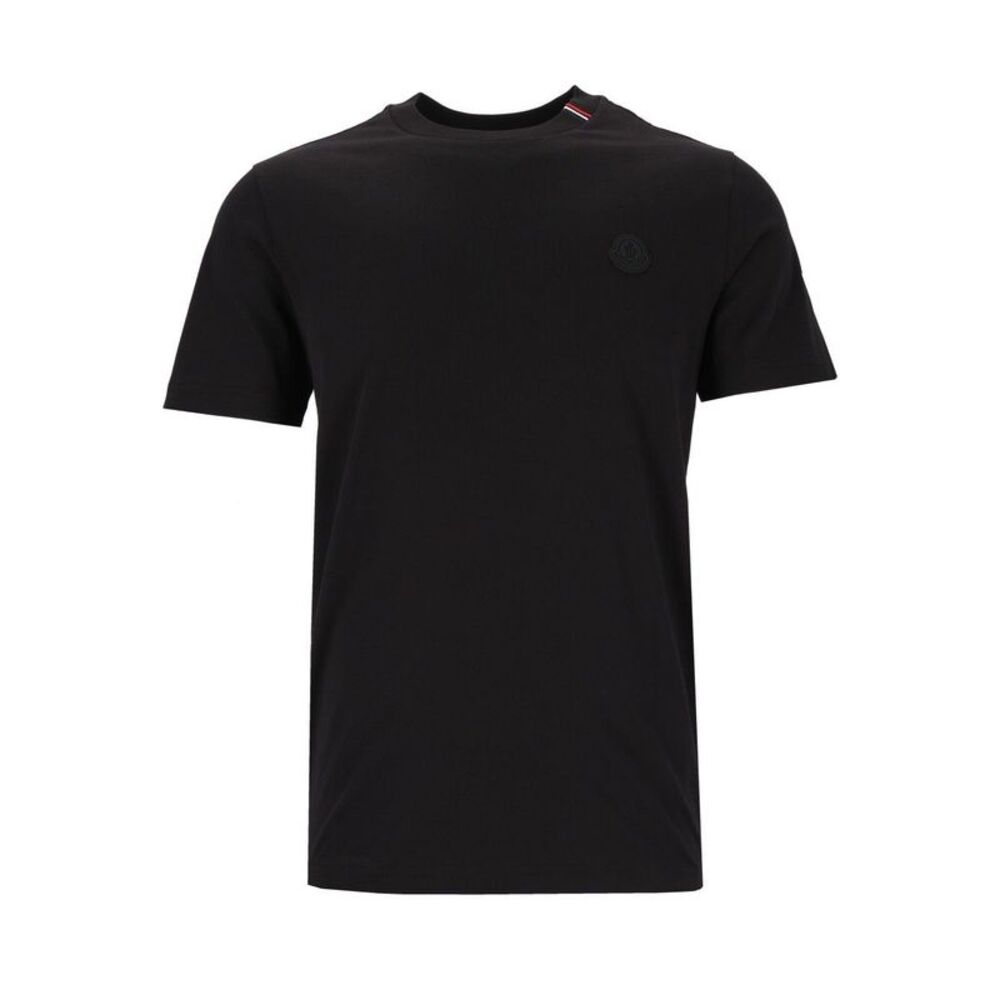 Moncler Men Short-Sleeved T-Shirt With Striped Details